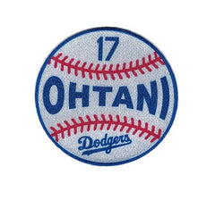 Los Angeles Dodgers - Ohtani #17 Big Ball Fanpatch