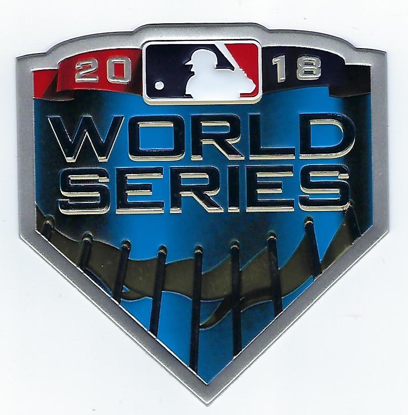 2018 Major League Baseball World Series EmbossTech Patch