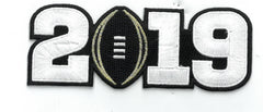 2019 College Football Playoff National Championship Patch Black (worn by Alabama)