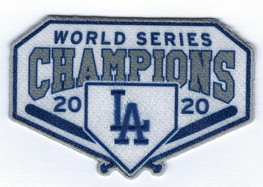 Los Angeles Dodgers 2020 World Series Champions - Diamond Series FanPatch