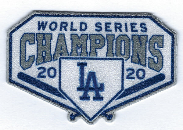 LA Dodgers Official 2020 World Series Champions Patch MLB 