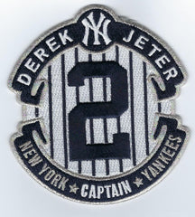 Derek Jeter The Captain Patch / Final Season