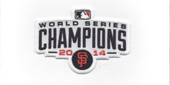 San Francisco Giants 2014 World Series Champions Patch