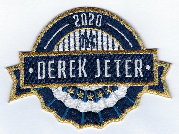 Derek Jeter MLB Hall of Fame Patch