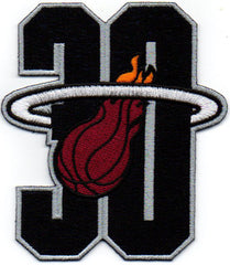 Miami Heat 30th Anniversary Patch