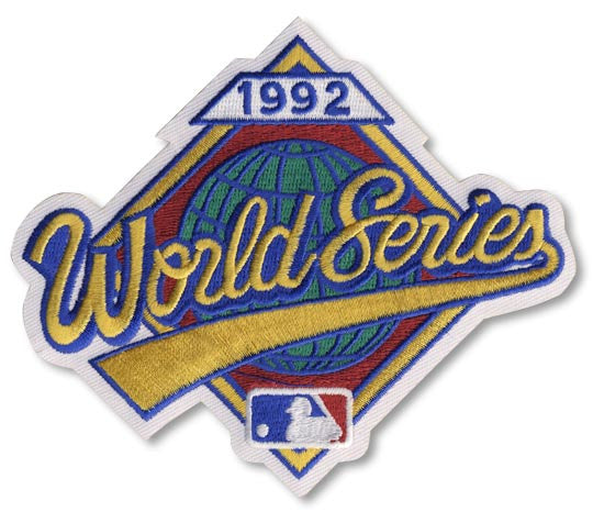 1992 World Series Patch