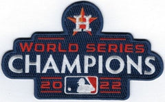 Houston Astros 2022 World Series Champions Collector Patch