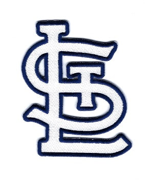 St. Louis Cardinals "STL" (White w/ Blue Border)