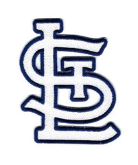 St. Louis Cardinals "STL" (White w/ Blue Border)