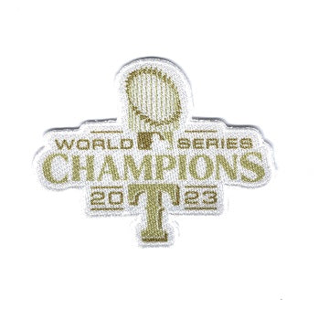 Texas Rangers - World Series 2023 Champs (Gold) Fanpatch