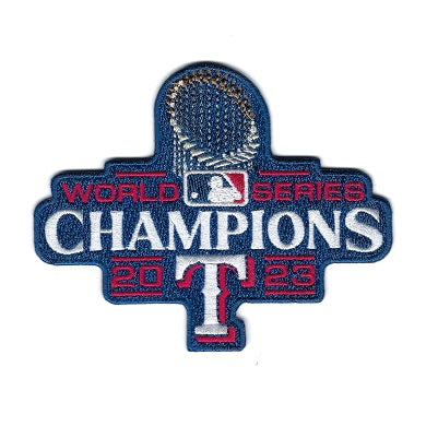 Texas Rangers World Series Champs Patch