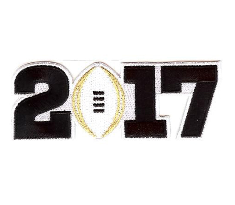 2017 College Football Playoff National Championship Patch White (worn by Clemson)