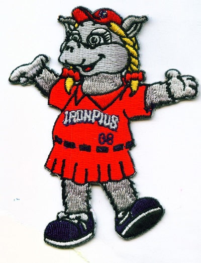 Lehigh Valley IronPigs Mascot Patch - FeFe