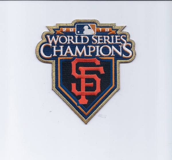 San Francisco Giants 2010 World Series Championship Patch (Gold Border)