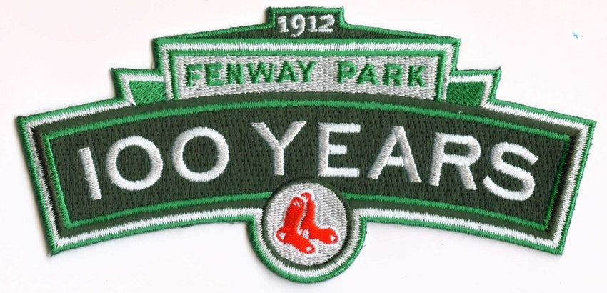 Boston Red Sox "Fenway Park 100 Years" Patch