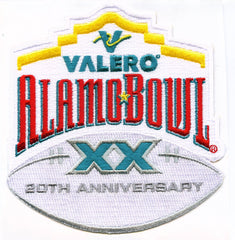Valero Alamo Bowl 20th Anniversary Patch