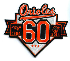 Baltimore Orioles 60th Anniversary Patch