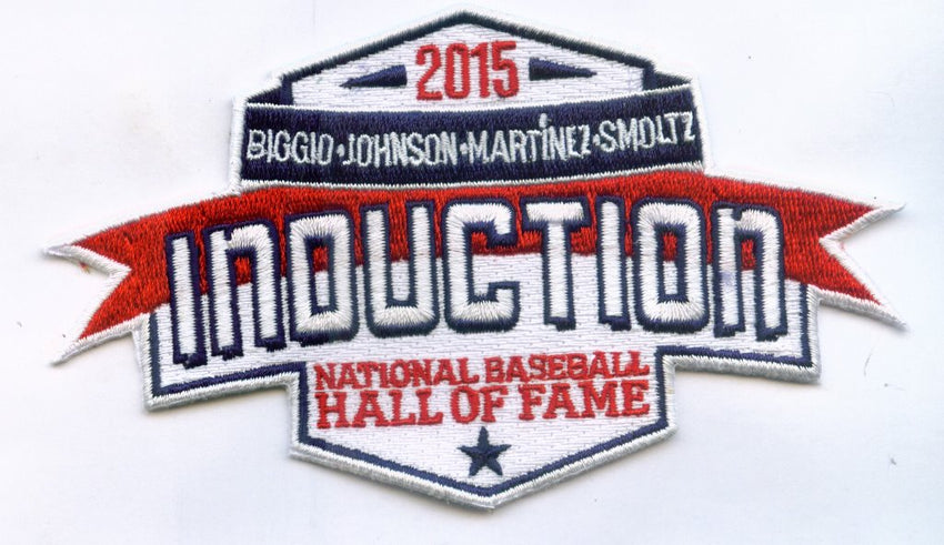 2015 National Baseball Hall of Fame Induction Patch