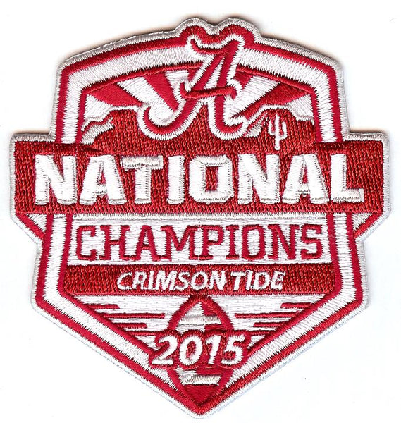 2015 University of Alabama National Champions Patch