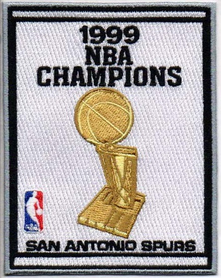 San Antonio Spurs 1999 NBA Champions Banner Patch