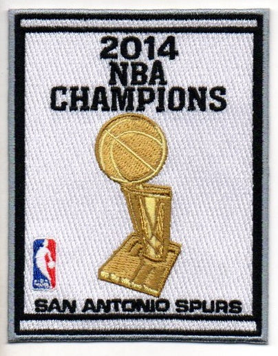 San Antonio Spurs 2014 NBA Champions Banner Patch
