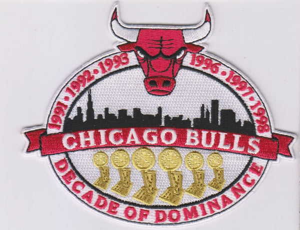 Chicago Bulls Decade of Dominance Patch