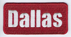Dallas Patch (Maroon)