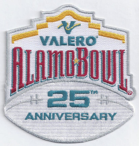 Valero Alamo Bowl 25th Anniversary Patch