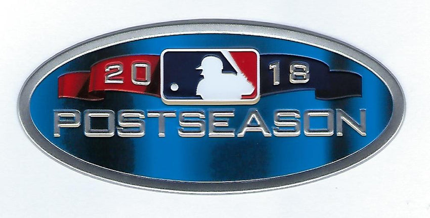 2018 Major League Baseball Postseason EmbossTech Patch