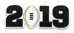 2019 College Football Playoff National Championship Patch White (worn by Clemson)