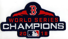 Boston Red Sox 2018 World Series Champions Patch