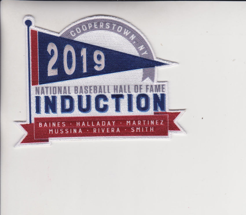 2019 National Baseball Hall of Fame Induction Patch