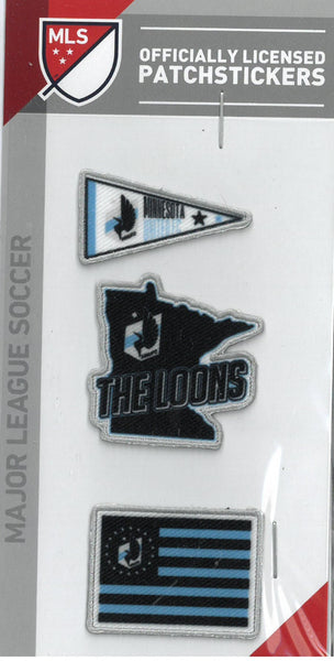 Minnesota United FC PatchSticker 3-Pack
