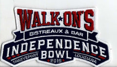 Walk-On's Independence Bowl Patch 2019