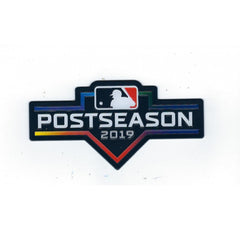 2019 MAJOR LEAGUE BASEBALL POSTSEASON EMBOSSTECH PATCH