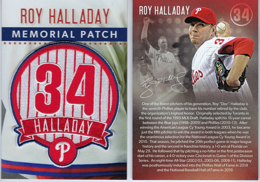 Philadelphia Phillies 34 Roy Halladay Retirement – The Emblem Source