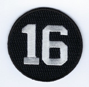 Whitey Ford 16 Memorial Patch
