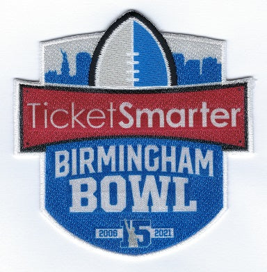 TicketSmarter Birmingham Bowl 15th Anniversary Patch