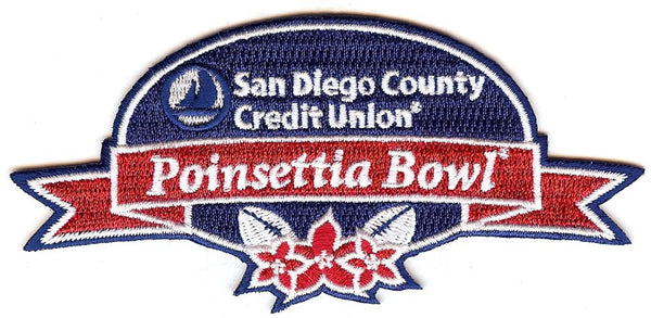 San Diego County Credit Union Poinsettia Bowl Patch