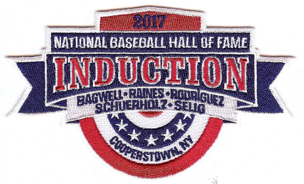 2017 National Baseball Hall of Fame Induction Patch