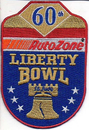60th Anniversary AutoZone Liberty Bowl Patch