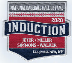 National Baseball Hall of Fame 2020 Induction Patch