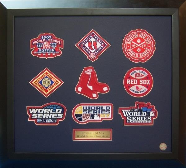 Boston Red Sox World Series 9 pc Framed Set – The Emblem Source