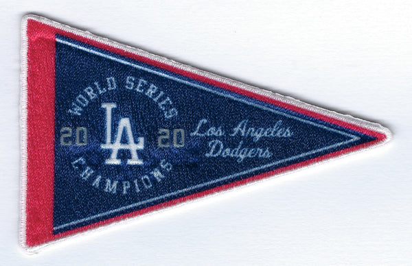 Los Angeles Dodgers 2020 World Series Champions - Pennant FanPatch