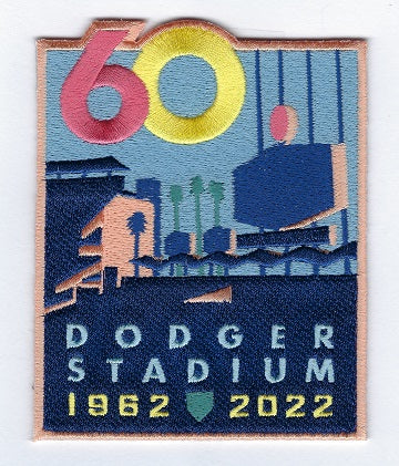 60 Years at Dodger Stadium Collector Patch