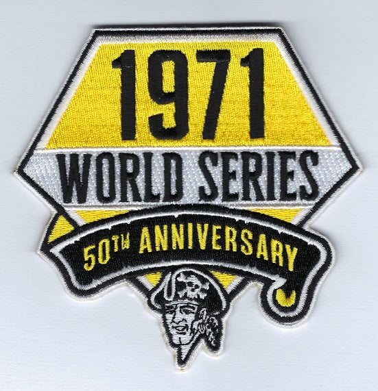Pittsburgh Pirates 1971 World Series 50th Anniversary Patch – The