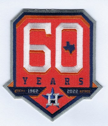 Houston Astros 60th Anniversary 1962-2022