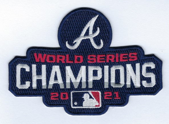 2021 Atlanta Braves World Series Champions Collector Patch