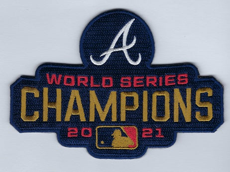Atlanta Braves 2021 World Series Champs - Gold – The Emblem Source