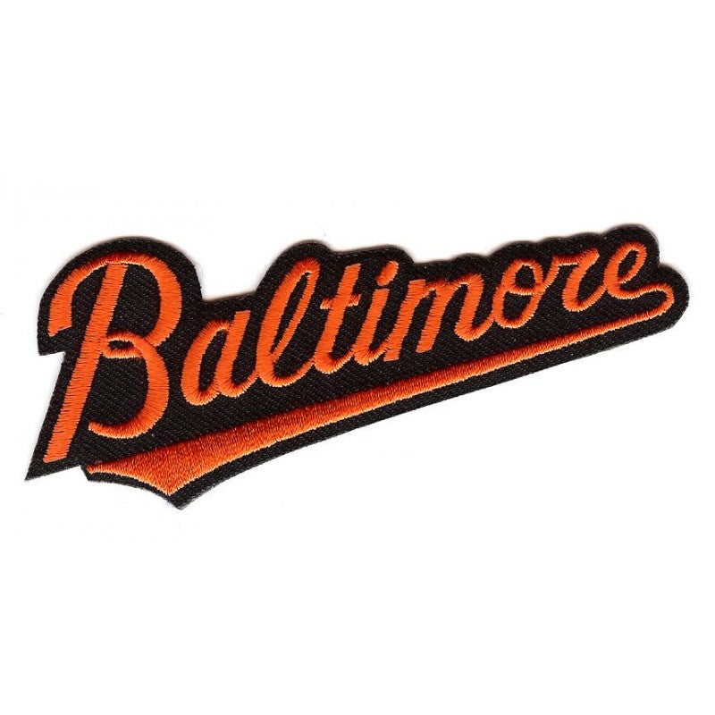 Baltimore Orioles Script "Baltimore" Patch